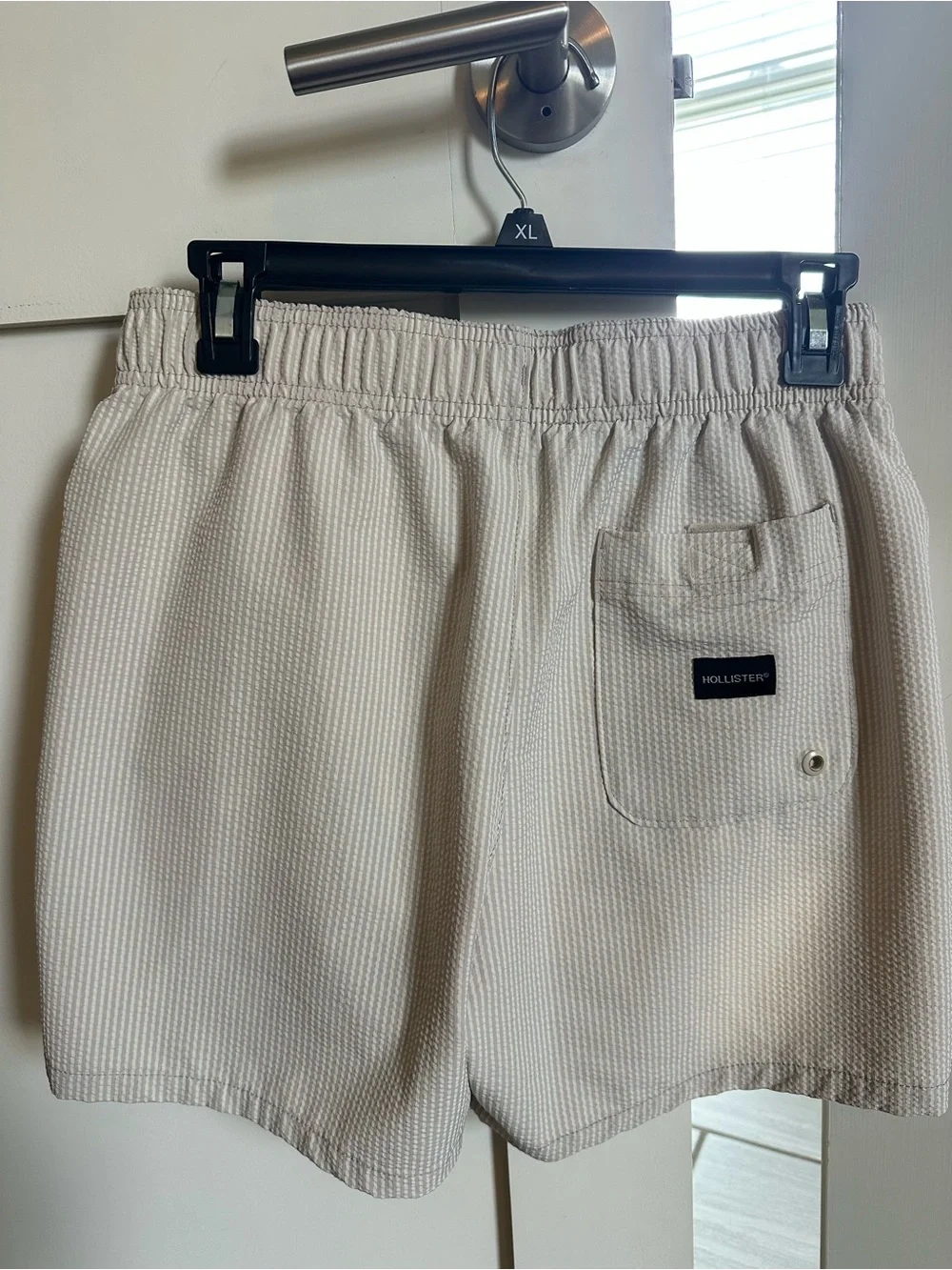 Hollister Beige/Tan Men’s Swim Shorts